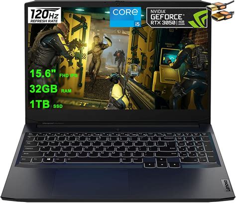 Lenovo Ideapad Gaming 3i 15 I5 11300h · Rtx 3050 · 15 6” Full Hd 1920 X 1080 120 Hz Ips