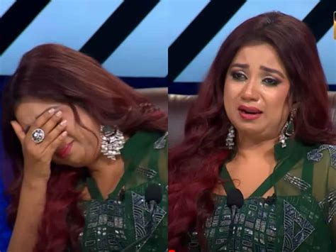 Shreya Ghoshal Breaks Down On Indian Idol Why Video