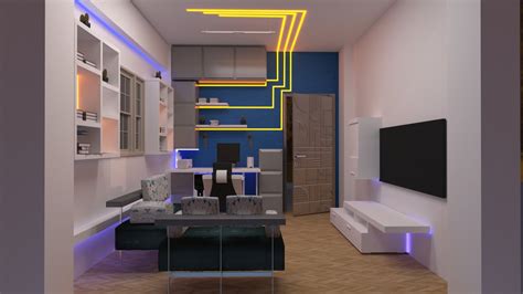 office room design | CGTrader