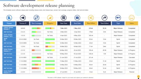 Top 10 Release Calendar Templates With Samples And Examples