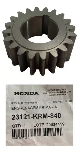 Engrenagem Prim Ria D Cg A Original Honda