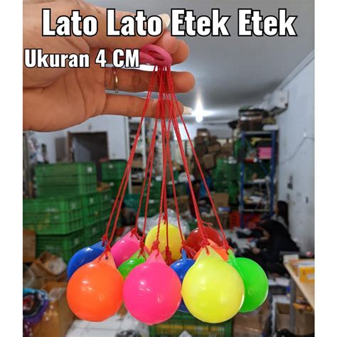 Jual Mainan Viral Lato Lato Etek Etek Mainan Jadul Tektek Viral Warna