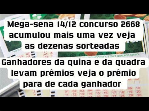 Dezenas Sorteadas Da Mega Sena Veja Todos Os Detalhes Do Concurso