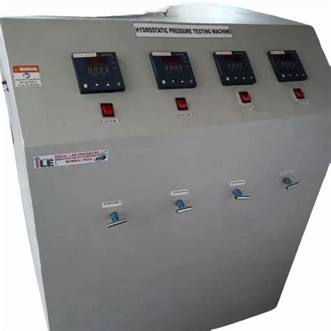 Stainless Steel Computerised Hydrostatic Pressure Testing Machine For