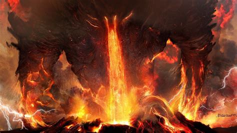 Volcanic Lightning Wallpaper (64+ images)