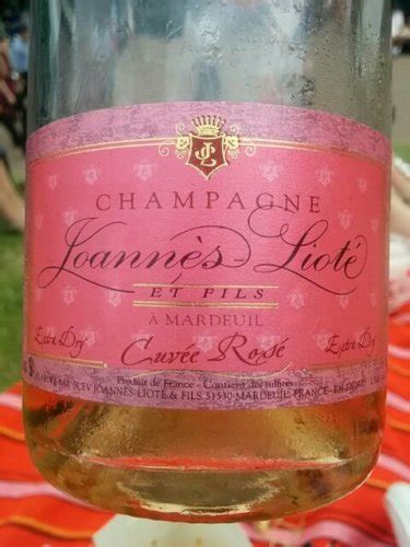 Joannes Liote Cuv E Ros Extra Dry Champagne Vivino