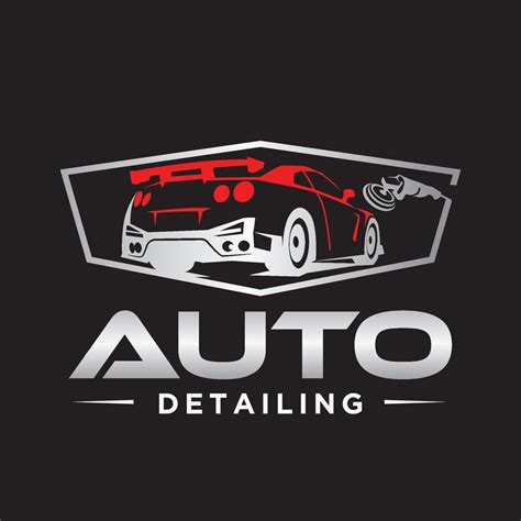 Car Auto Detailing Servis Logo Design Illustration Template 19050164