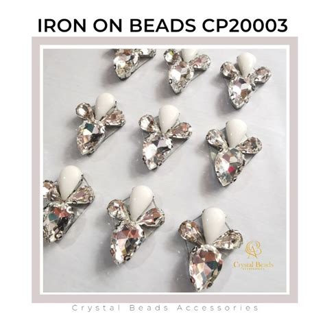 Crystal Beads Accessories Cp Iron On Exclusive Glass Crystal Patch