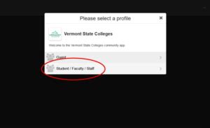 New portal - Vermont State Colleges System
