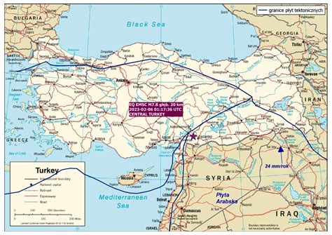 Silne trzęsienia ziemi w Turcji i Syrii Państwowy Instytut