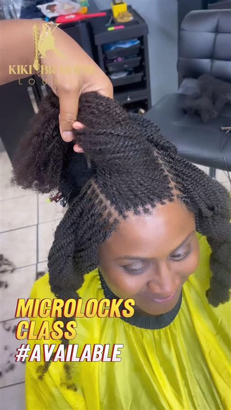 Microlocs Specialist Trainer Braider On Instagram Microlocks Twist