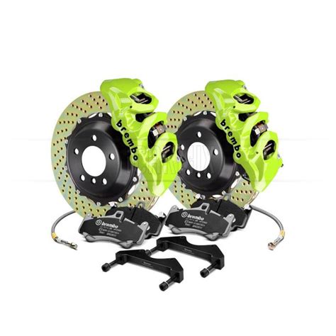 Brembo GT Systems Front 6 Pot BM6 W 405mm Disc Fluo Yellow For Bmw