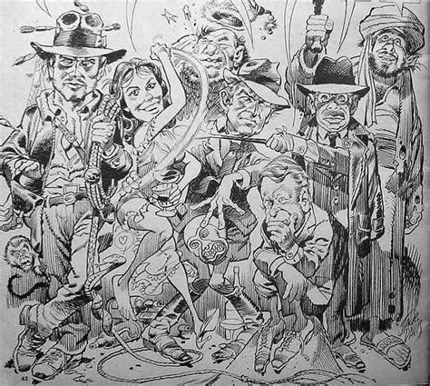 Jack Davis Doing Raiders Of The Lost Ark For Mad Magazine I Taught