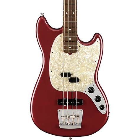 Fender American Performer Mustang Bass Rosewood Fingerboard Aubergine Guitar Center