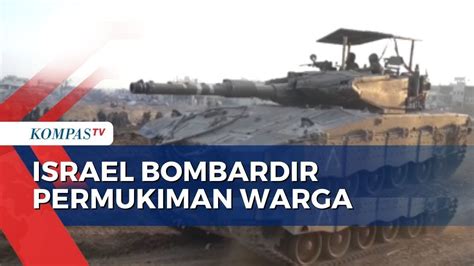 Penampakan Tank Jet Tempur Israel Kepung Wilayah Gaza Selatan