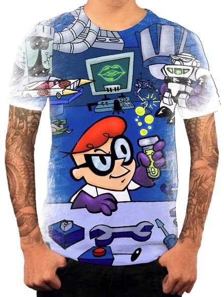 Camisa Camiseta Personaliza O Laboratorio De Dexter Art Hd