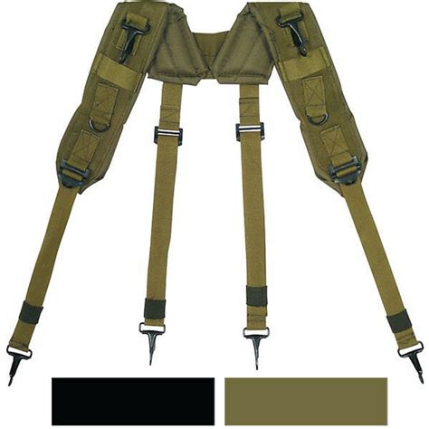 Lc 1 H Style Suspenders Military Army Tactical Load Bearing Pistol Belt