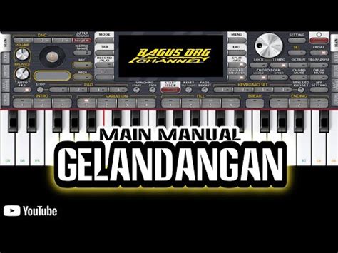 GELANDANGAN H Rhoma Irama Manual Cover ORG24 YouTube