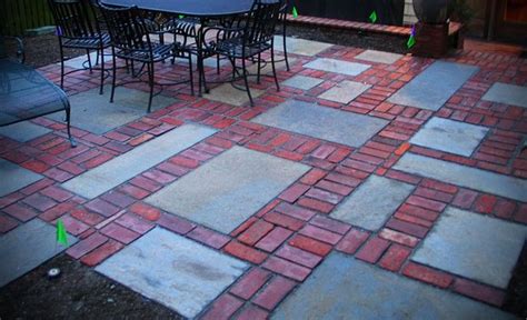 Brick Patio On Concrete Slab - Patio Ideas