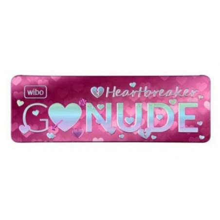 WIBO Paleta De Sombras Go Nude Heartbreaker