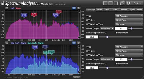 Spectrumanalyzer Product Details Sir Audio Tools