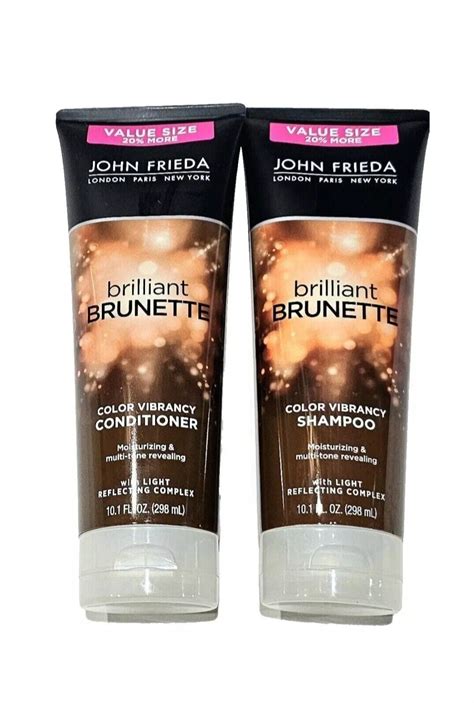 John Frieda Brilliant Brunette Color Vibrancy Shampoo And Conditioner