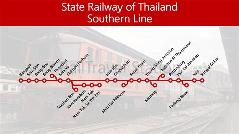 Srt Southern Line 2020 State Railway Of Thailand Railtravel Station