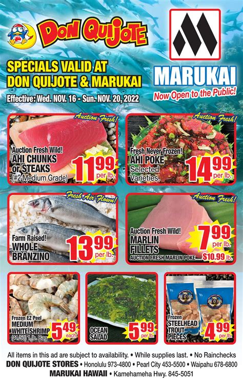 Don Quijote Hawaii Current weekly ad 11/16 - 11/24/2022 [5] - frequent ...