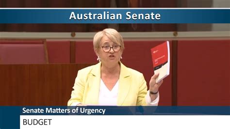 Senate Matters Of Urgency Budget Youtube