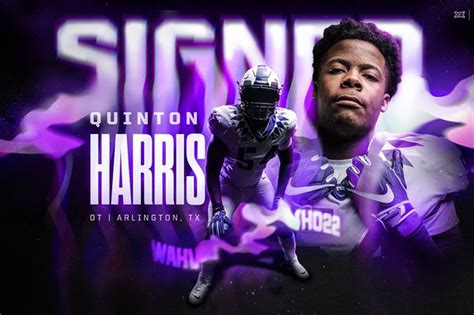 Boom Tcu Flips Smu Offensive Line Commit Quinton Harris Frogs O War