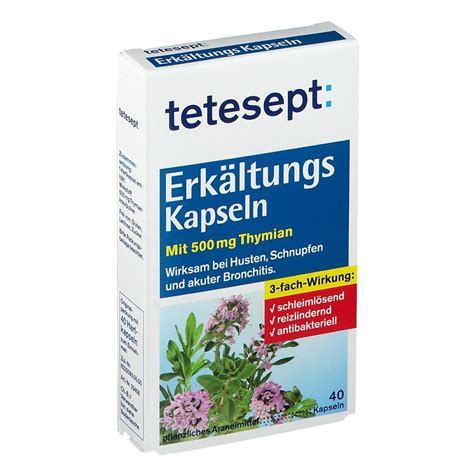 Tetesept® Erkältungskapseln 40 St Shop