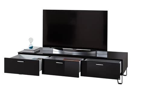 Leonardo Living Lowboard Cube Living Schwarz Auf Designf En M Bel