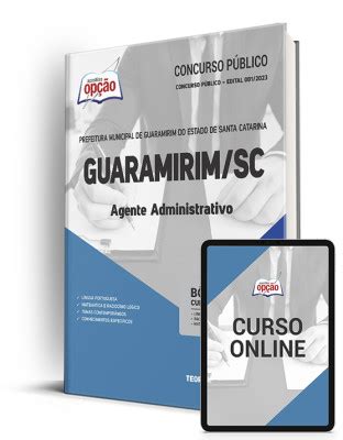 Apostila Prefeitura De Guaramirim Sc Agente Administrativo