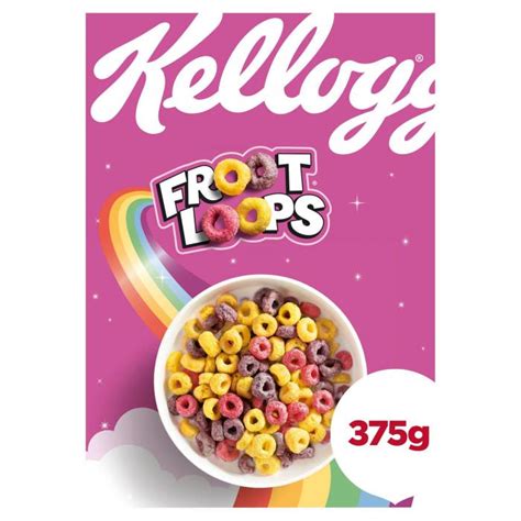 Köp Kelloggs Froot Loops Uk 375g Hos Coopers Candy