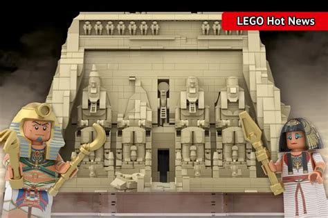 LEGO Ideas Świątynia w Abu Simbel zdobywa 10000 głosów Nowości lego