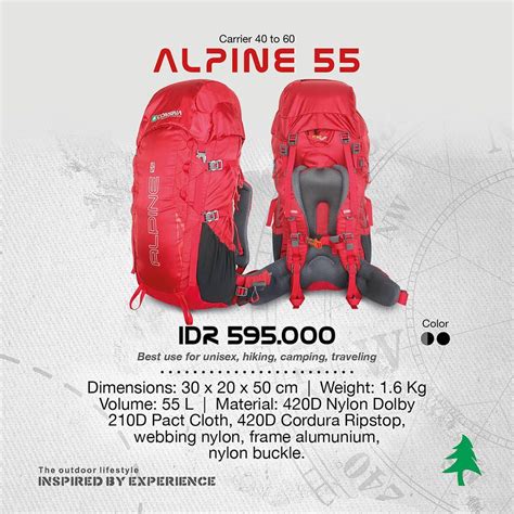 Jual Tas Gunung Carrier Consina Alpine L Shopee Indonesia