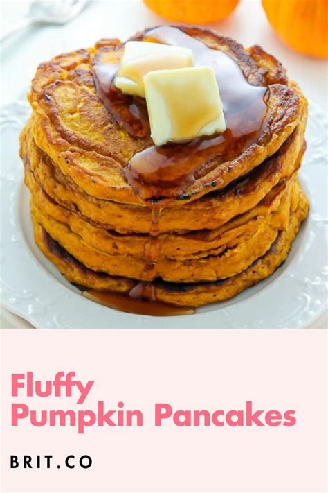 Delicious Fluffy Pumpkin Pancakes