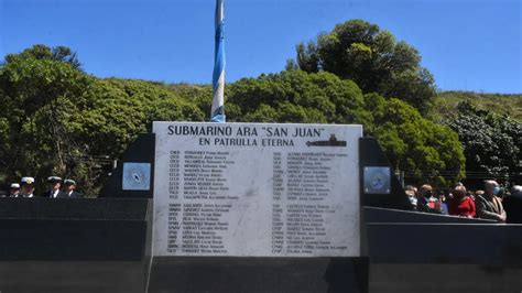 Se inauguró en Mar del Plata el memorial para los tripulantes del ...