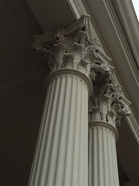 Labeled Doric Ionic And Corinthian Columns