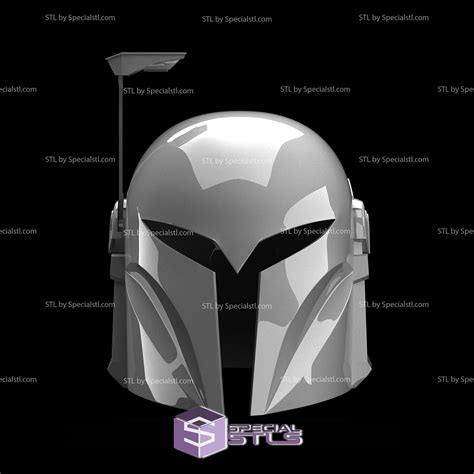 Cosplay Stl Files Bo Katan Helmet 3d Print Specialstl