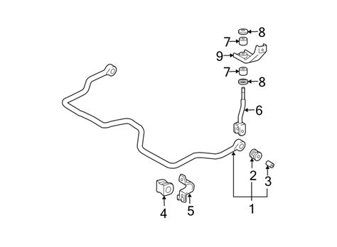 Toyota Land Cruiser Suspension Stabilizer Bar Link Washer