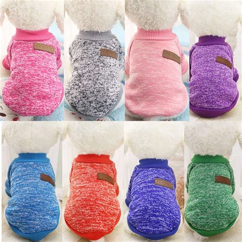XS-2XL, зимняя теплая одежда для собак, куртка для щенков, кошек ...