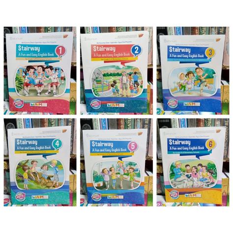 Jual Stairway Bahasa Inggris Klas 1 2 3 4 5 6 SD Platinum Shopee