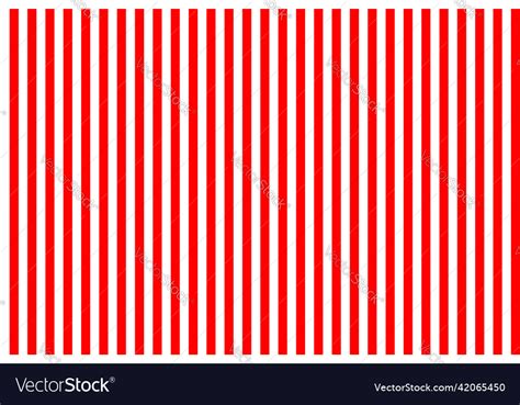 White Red Stripes Seamless Pattern Royalty Free Vector Image