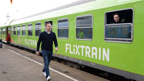 Flixtrain Chef Schw Mmlein Sieht Deutsche Bahn Nicht Als Konkurrenz