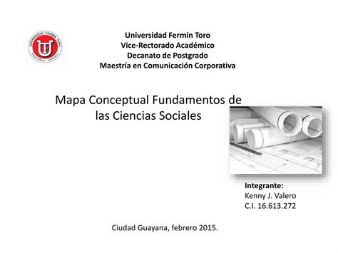 Portada Mapa Conceptual Ciencias Sociales PPT