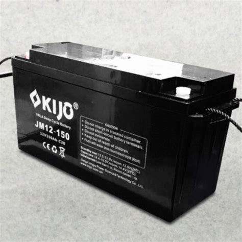 Battery VRLA KIJO 12V 150AH Aki Kering Deep Cycle JM12 150 Lazada