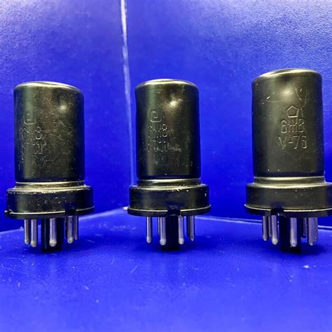 6J8 Tube 3pcs 6SJ7 Vacuum Tube Quad For HF PENTODE NOS USSR