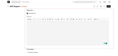 Adding Email Signature - Frappe Helpdesk - Frappe Forum