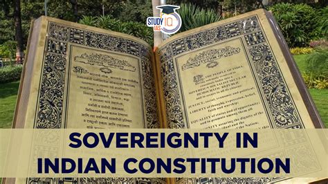 Sovereignty In Indian Constitution